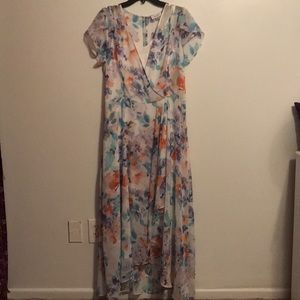 Calvin Klein Floral Maxi Dress
